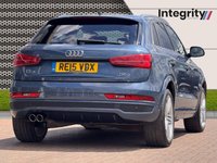 USED 2015 15 AUDI Q3 2.0 TDI S line Plus SUV 5dr Diesel Manual quattro Euro 6 (s/s) (150 ps) 
