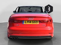 USED 2014 14 AUDI A3 CABRIOLET 1.4 TFSI CoD S line Convertible 2dr Petrol S Tronic Euro 6 (s/s) (140 ps) ***128 AA CHECK***