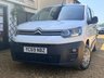 USED 2019 69 CITROEN BERLINGO 1.5 BlueHDi 650 Enterprise M Panel Van 5dr Diesel Manual SWB Euro 6 (75 ps) One Former Keeper, Service History, Eero6 - ULEZ Compliant