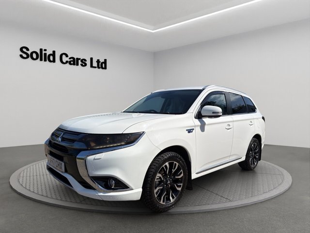 2017 17 MITSUBISHI OUTLANDER 2.0 12kWh Juro SUV 5dr Petrol Plug-in Hybrid CVT 4WD Euro 6 (s/s) (200 ps) Commercial - 2 Owners From New - Ready To Drive Away