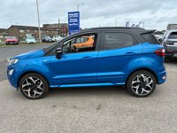USED 2020 20 FORD ECOSPORT 1.0T EcoBoost GPF ST-Line SUV 5dr Petrol Manual Euro 6 (s/s) (125 ps) SAT NAV* PARKING SENSORS* CRUISE CONTROL* REVERSING CAMERA* PART LEATHER WITH SUEDE* HEATED SEATS / STEERING WHEEL / WINDSCREEN* AIR CON* BLUETOOTH PHONE AND AUDIO* DAB* USB* APPLE CARPLAY* ANDROID AUTO