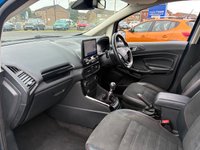 USED 2020 20 FORD ECOSPORT 1.0T EcoBoost GPF ST-Line SUV 5dr Petrol Manual Euro 6 (s/s) (125 ps) SAT NAV* PARKING SENSORS* CRUISE CONTROL* REVERSING CAMERA* PART LEATHER WITH SUEDE* HEATED SEATS / STEERING WHEEL / WINDSCREEN* AIR CON* BLUETOOTH PHONE AND AUDIO* DAB* USB* APPLE CARPLAY* ANDROID AUTO