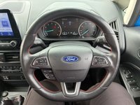 USED 2020 20 FORD ECOSPORT 1.0T EcoBoost GPF ST-Line SUV 5dr Petrol Manual Euro 6 (s/s) (125 ps) SAT NAV* PARKING SENSORS* CRUISE CONTROL* REVERSING CAMERA* PART LEATHER WITH SUEDE* HEATED SEATS / STEERING WHEEL / WINDSCREEN* AIR CON* BLUETOOTH PHONE AND AUDIO* DAB* USB* APPLE CARPLAY* ANDROID AUTO