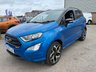 USED 2020 20 FORD ECOSPORT 1.0T EcoBoost GPF ST-Line SUV 5dr Petrol Manual Euro 6 (s/s) (125 ps) SAT NAV* PARKING SENSORS* CRUISE CONTROL* REVERSING CAMERA* PART LEATHER WITH SUEDE* HEATED SEATS / STEERING WHEEL / WINDSCREEN* AIR CON* BLUETOOTH PHONE AND AUDIO* DAB* USB* APPLE CARPLAY* ANDROID AUTO