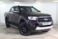 USED 2022 72 FORD RANGER 2.0 EcoBlue Wildtrak Auto 4WD Euro 6 (s/s) 4dr Rev Cam, Heated Seats,