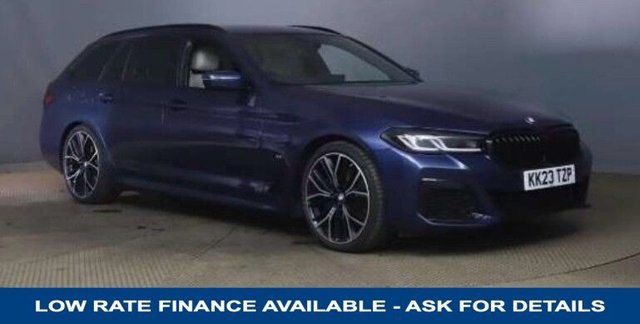 View our BMW 5 Series Touring 520d MHT M-SPORT PRO PACK HYBRID STEPTRONIC xDRIVE 4WD190 BHP