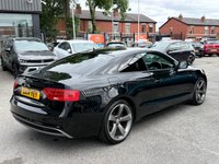 USED 2014 14 AUDI A5 1.8 TFSI Black Edition Coupe 2dr Petrol Multitronic Euro 6 (s/s) (170 ps) AUTO LIGHTS, BLUETOOTH, 2 KEYS
