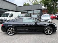 USED 2014 14 AUDI A5 1.8 TFSI Black Edition Coupe 2dr Petrol Multitronic Euro 6 (s/s) (170 ps) AUTO LIGHTS, BLUETOOTH, 2 KEYS