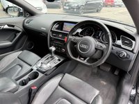 USED 2014 14 AUDI A5 1.8 TFSI Black Edition Coupe 2dr Petrol Multitronic Euro 6 (s/s) (170 ps) AUTO LIGHTS, BLUETOOTH, 2 KEYS