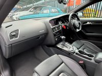 USED 2014 14 AUDI A5 1.8 TFSI Black Edition Coupe 2dr Petrol Multitronic Euro 6 (s/s) (170 ps) AUTO LIGHTS, BLUETOOTH, 2 KEYS