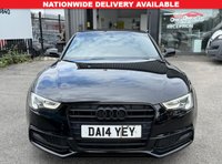 USED 2014 14 AUDI A5 1.8 TFSI Black Edition Coupe 2dr Petrol Multitronic Euro 6 (s/s) (170 ps) AUTO LIGHTS, BLUETOOTH, 2 KEYS
