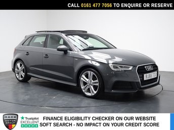 2016 AUDI A3 2.0 TDI S line Sportback 5dr Diesel Manual Euro 6 (s/s) (150 ps) &pound;11940.00