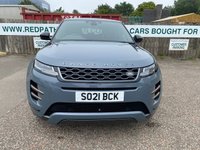 USED 2021 21 LAND ROVER RANGE ROVER EVOQUE 1.5 P300e 12.2kWh R-Dynamic S SUV 5dr Petrol Plug-in Hybrid Auto 4WD Euro 6 (s/s) (309 ps) PX WELCOME FINANCE AVAILABLE