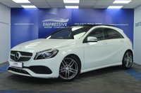 USED 2017 17 MERCEDES-BENZ A CLASS 1.5 A180d AMG Line (Premium Plus) Hatchback 5dr Diesel Manual Euro 6 (s/s) (109 ps) &pound;20 ROAD TAX - PREMIUM+ SPEC
