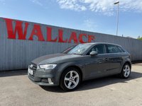 USED 2017 17 AUDI A3 1.0 TFSI Sport Sportback 5dr Petrol Manual Euro 6 (s/s) (116 ps) Full History, Only One Former Owner