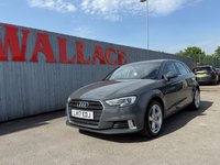 USED 2017 17 AUDI A3 1.0 TFSI Sport Sportback 5dr Petrol Manual Euro 6 (s/s) (116 ps) Full History, Only One Former Owner