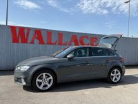 USED 2017 17 AUDI A3 1.0 TFSI Sport Sportback 5dr Petrol Manual Euro 6 (s/s) (116 ps) Full History, Only One Former Owner