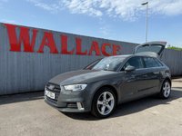 USED 2017 17 AUDI A3 1.0 TFSI Sport Sportback 5dr Petrol Manual Euro 6 (s/s) (116 ps) Full History, Only One Former Owner