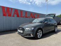 USED 2017 17 AUDI A3 1.0 TFSI Sport Sportback 5dr Petrol Manual Euro 6 (s/s) (116 ps) Full History, Only One Former Owner