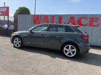 USED 2017 17 AUDI A3 1.0 TFSI Sport Sportback 5dr Petrol Manual Euro 6 (s/s) (116 ps) Full History, Only One Former Owner