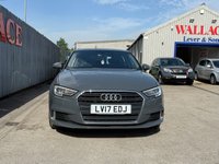 USED 2017 17 AUDI A3 1.0 TFSI Sport Sportback 5dr Petrol Manual Euro 6 (s/s) (116 ps) Full History, Only One Former Owner