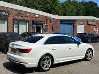 USED 2017 17 AUDI A4 2.0 TFSI S line Saloon 4dr Petrol Manual Euro 6 (s/s) (190 ps) 