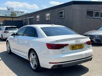 USED 2017 17 AUDI A4 2.0 TFSI S line Saloon 4dr Petrol Manual Euro 6 (s/s) (190 ps) 