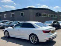 USED 2017 17 AUDI A4 2.0 TFSI S line Saloon 4dr Petrol Manual Euro 6 (s/s) (190 ps) 