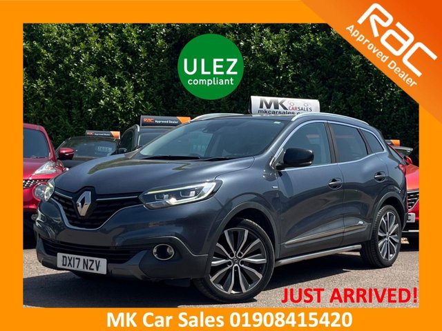 2017 RENAULT KADJAR 1.5 dCi Signature Nav SUV 5dr Diesel EDC Euro 6 (s/s) (110 ps) DX17NZV &pound;8695.00
