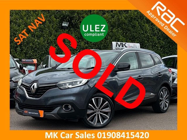 2017 RENAULT KADJAR 1.5 dCi Signature Nav SUV 5dr Diesel EDC Euro 6 (s/s) (110 ps) DX17NZV &pound;8695.00