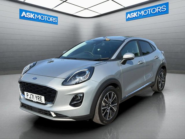 2021 71 FORD PUMA 1.0T EcoBoost MHEV Titanium Design SUV 5dr Petrol DCT Euro 6 (s/s) (125 ps) 