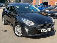 USED 2017 67 FORD FIESTA 1.0T EcoBoost Titanium Hatchback 5dr Petrol Auto Euro 6 (s/s) (100 ps) APPLE CARPLAY -PARKING SENSORS