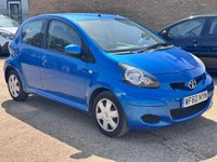 USED 2010 60 TOYOTA AYGO 1.0 VVT-i Blue Euro 5 5dr Â£20 Tax/Great Runner/2 Owner