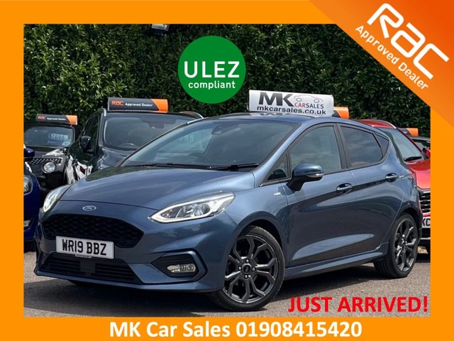 2019 FORD FIESTA 1.0T EcoBoost GPF ST-Line Hatchback 5dr Petrol Manual Euro 6 (s/s) (100 ps) WR19BBZ &pound;7695.00