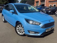 USED 2017 67 FORD FOCUS 1.0T EcoBoost Titanium Hatchback 5dr Petrol Auto Euro 6 (s/s) (125 ps) PARKING SENSORS - 12 MONTH MOT