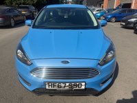 USED 2017 67 FORD FOCUS 1.0T EcoBoost Titanium Hatchback 5dr Petrol Auto Euro 6 (s/s) (125 ps) PARKING SENSORS - 12 MONTH MOT