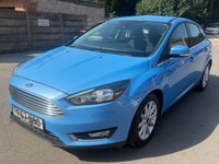 USED 2017 67 FORD FOCUS 1.0T EcoBoost Titanium Hatchback 5dr Petrol Auto Euro 6 (s/s) (125 ps) PARKING SENSORS - 12 MONTH MOT