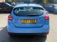 USED 2017 67 FORD FOCUS 1.0T EcoBoost Titanium Hatchback 5dr Petrol Auto Euro 6 (s/s) (125 ps) PARKING SENSORS - 12 MONTH MOT