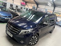 USED 2019 69 MERCEDES-BENZ VITO 2.1 119 CDI Sport Crew Van G-Tronic+ RWD L1 Euro 6 (s/s) 5dr EURO 6. ULEZ. REAR CAM 5 SEATS
