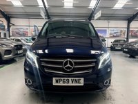 USED 2019 69 MERCEDES-BENZ VITO 2.1 119 CDI Sport Crew Van G-Tronic+ RWD L1 Euro 6 (s/s) 5dr EURO 6. ULEZ. REAR CAM 5 SEATS