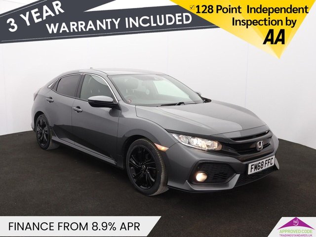 View our Honda Civic 1.0 VTEC Turbo SR Hatchback 5dr Petrol Manual Euro 6 (s/s) (126 ps)