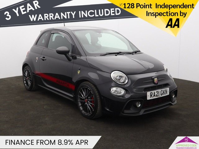 View our Abarth 595 1.4 T-Jet Competizione 70th Hatchback 3dr Petrol Manual Euro 6 (180 bhp)