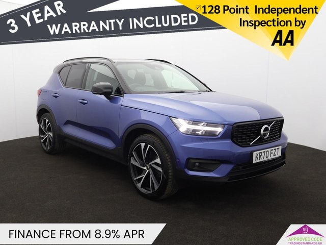 View our Volvo Xc40 1.5h T5 Twin Engine Recharge 10.7kWh R-Design Pro SUV 5dr Petrol Plug-in Hybrid Auto Euro 6 (s/s) (262 ps)