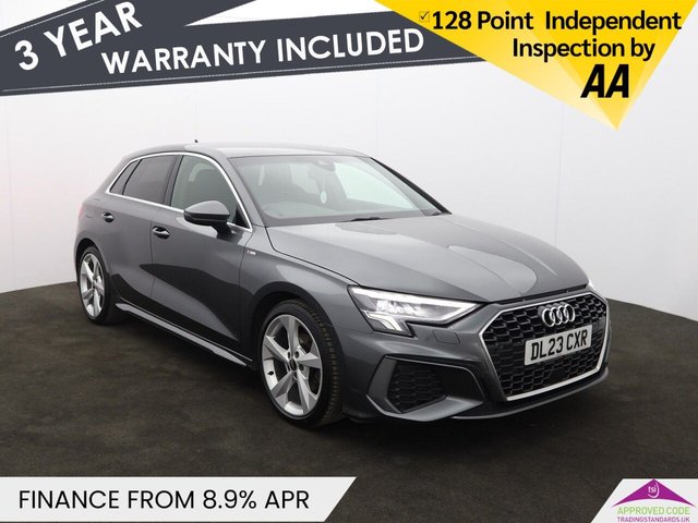 View our Audi A3 1.5 TFSI 35 S line Sportback 5dr Petrol Manual Euro 6 (s/s) (150 ps)