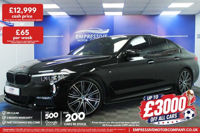 View our BMW 5 Series 3.0 530d M Sport Saloon 4dr Diesel Auto Euro 6 (s/s) (265 ps)