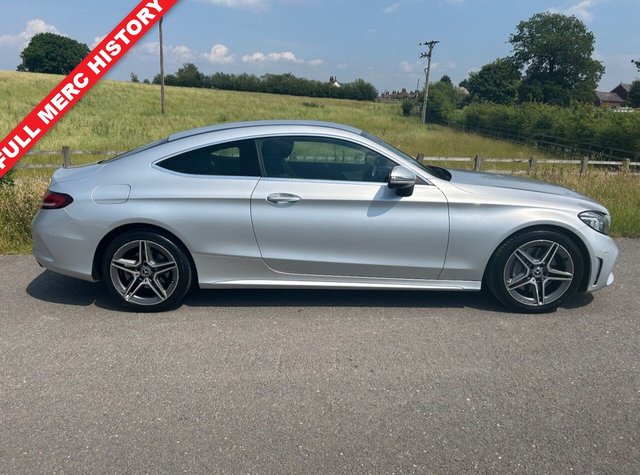 View our Mercedes-Benz C Class 2.0 C300 AMG Line (Premium) Coupe 2dr Petrol G-Tronic+ Euro 6 (s/s) (258 ps)