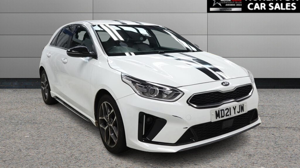 USED 2021 21 KIA CEED 1.6 CRDi MHEV GT-Line Hatchback 5dr Diesel Hybrid Manual Euro 6 (s/s) (134 bhp) 