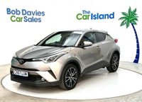 USED 2017 67 TOYOTA C-HR 1.2 VVT-i Excel SUV 5dr Petrol Manual Euro 6 (s/s) (115 ps) Metal Stream Metallic, SATNAV, Park Assist, Parking Camera, Half Leather Heated Seats, 83000 miles Service History 2 Keys