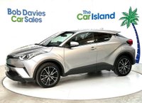 USED 2017 67 TOYOTA C-HR 1.2 VVT-i Excel SUV 5dr Petrol Manual Euro 6 (s/s) (115 ps) Metal Stream Metallic, SATNAV, Park Assist, Parking Camera, Half Leather Heated Seats, 83000 miles Service History 2 Keys