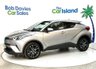 USED 2017 67 TOYOTA C-HR 1.2 VVT-i Excel SUV 5dr Petrol Manual Euro 6 (s/s) (115 ps) Metal Stream Metallic, SATNAV, Park Assist, Parking Camera, Half Leather Heated Seats, 83000 miles Service History 2 Keys